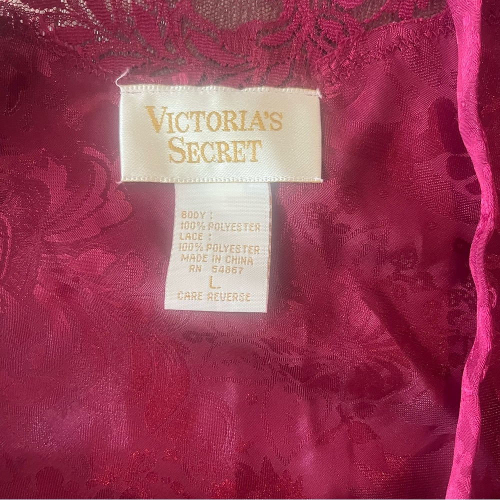 Vintage Victoria's Secret gold label lace slip dress - Picture 3 of 6